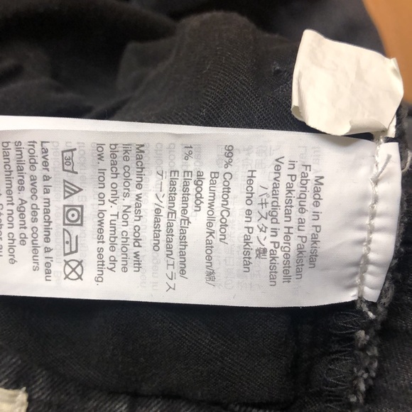 Madewell Black The Momjean Size 26 - Picture 11 of 14